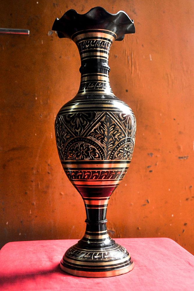 Budithi brass metal craft example 3